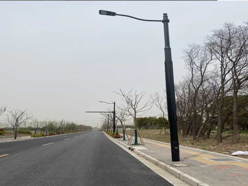 慈利县上海综合杆 太阳能路灯工程